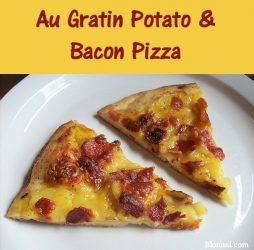 Au Gratin Potato & Bacon Pizza