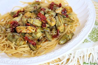 Linguini with Baby Artichokes Recipe