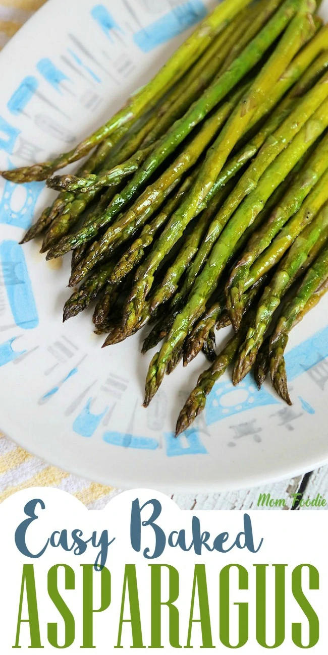 plated asparagus