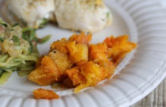 Baked Maple Butternut Squash recipe