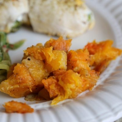 Baked Maple Butternut Squash recipe