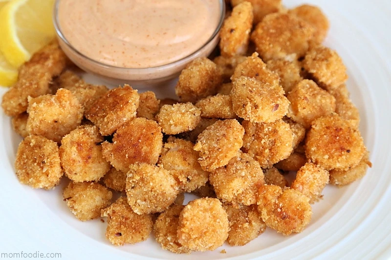 Baked Popcorn Shrimp