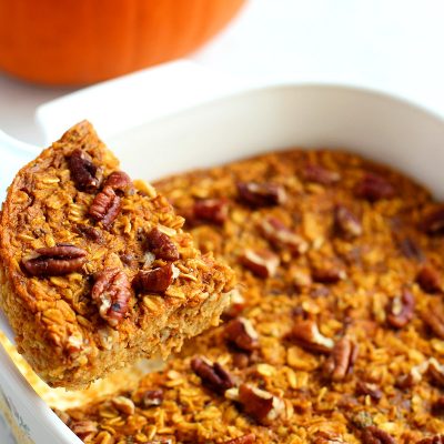 Baked Pumpkin Oatmeal