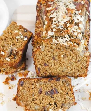 banana date bread.