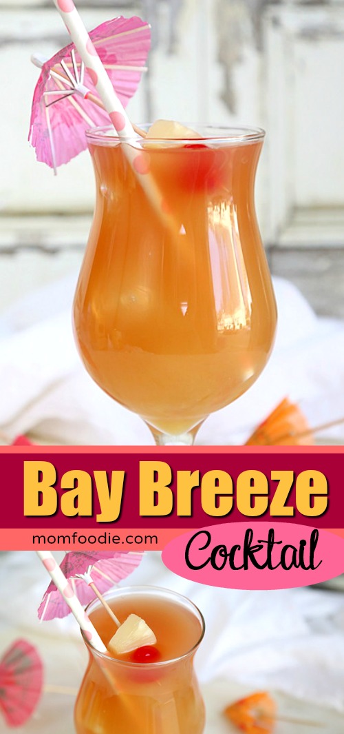 substitute rum in bay breeze drink