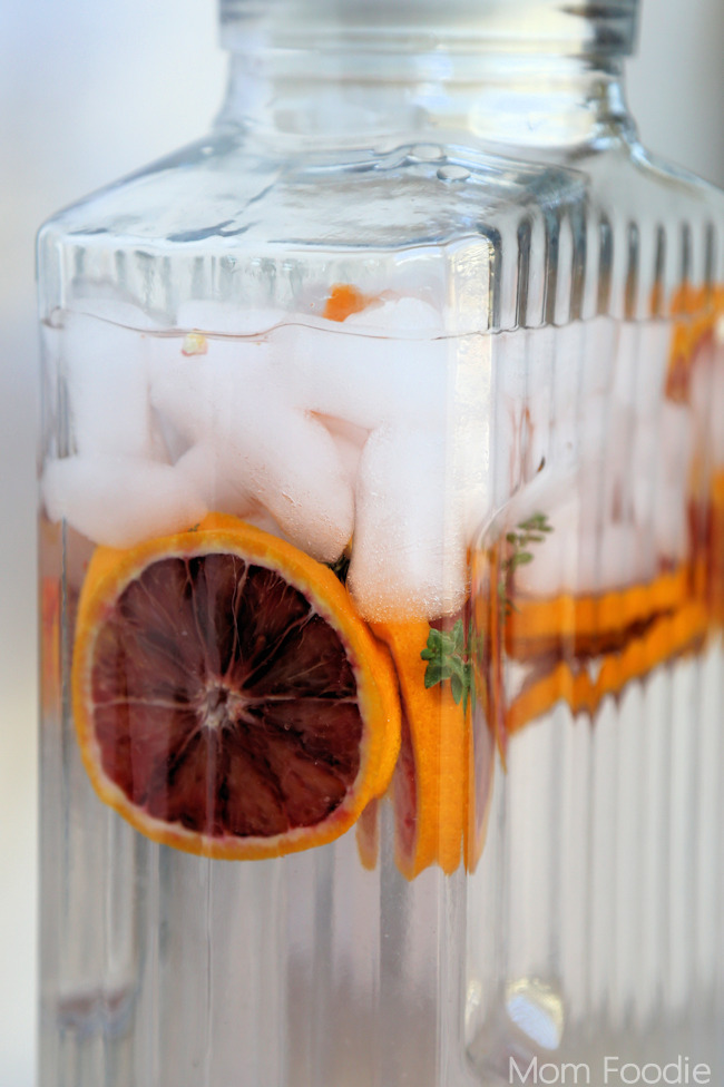 Thanksgiving Infused Spa Water, Recipe