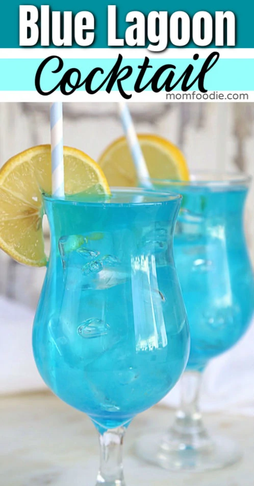 Blue Lagoon Cocktail - Easy blue drink recipe