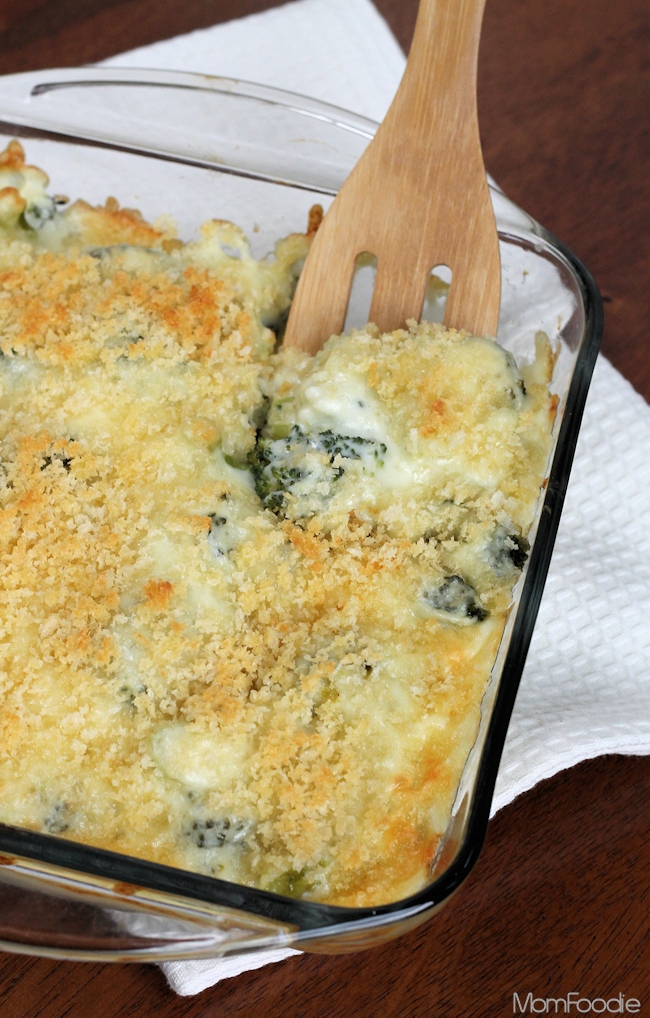 Broccoli au Gratin Casserole Recipe: Super Cheesy Broccoli!