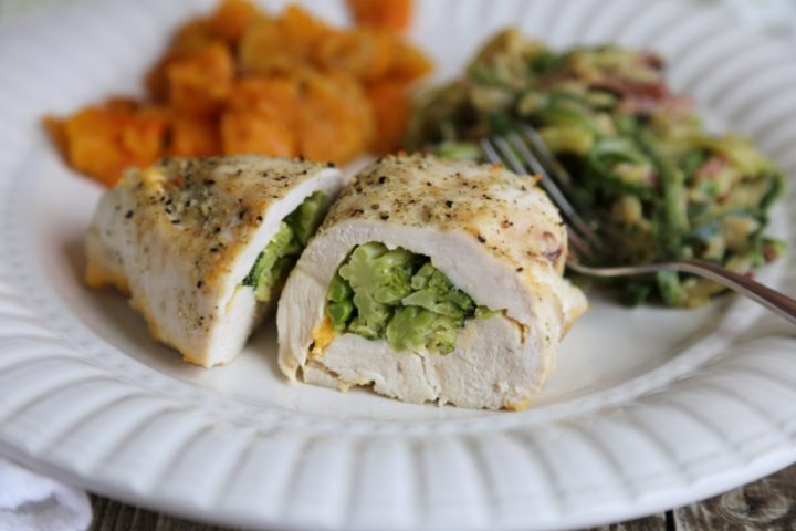 Broccoli Cheese Stuffed Chicken Breast Mom Foodie