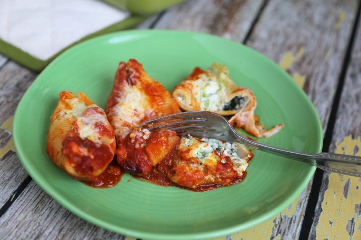 Vegetarian Stuffed Shells