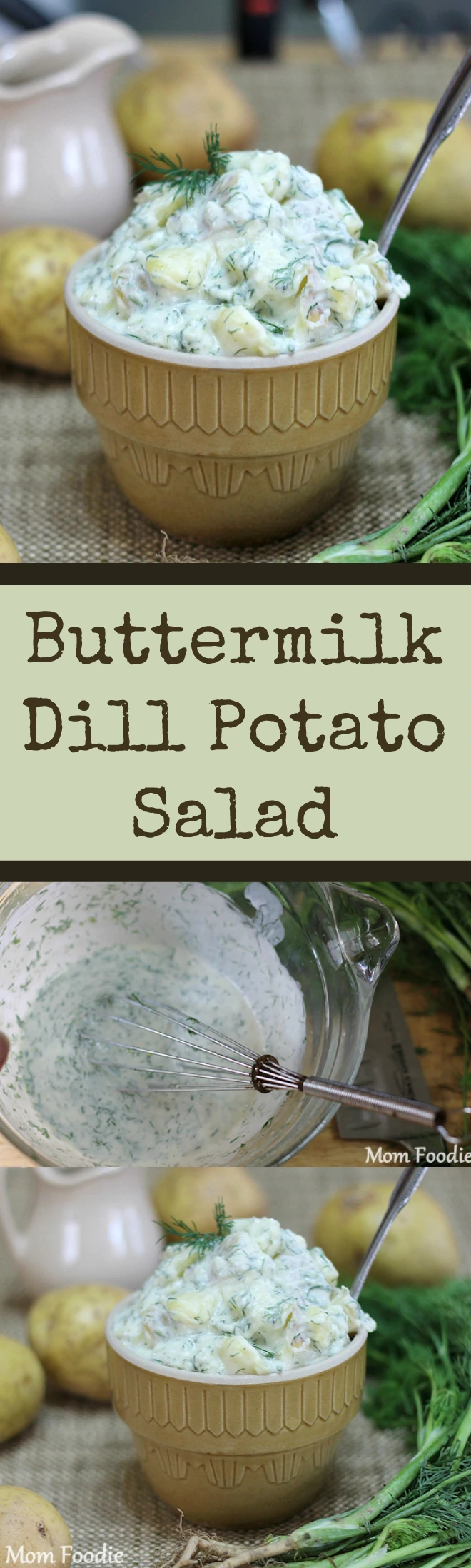 Buttermilk Dill Potato Salad Recipe