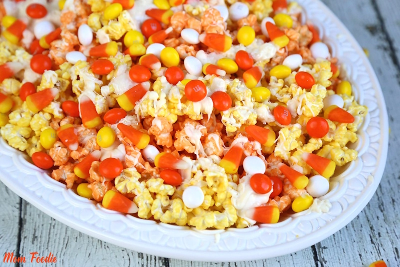 Candy Corn Popcorn Recipe