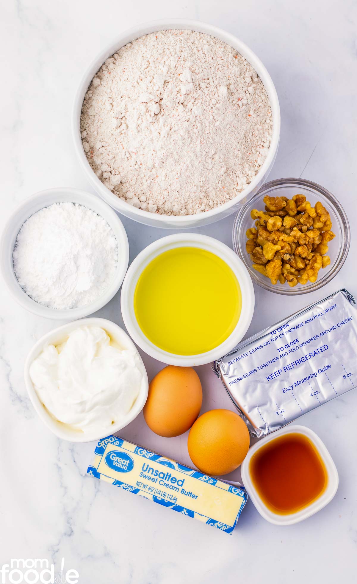 carrot cake mix cookie recipe ingredients