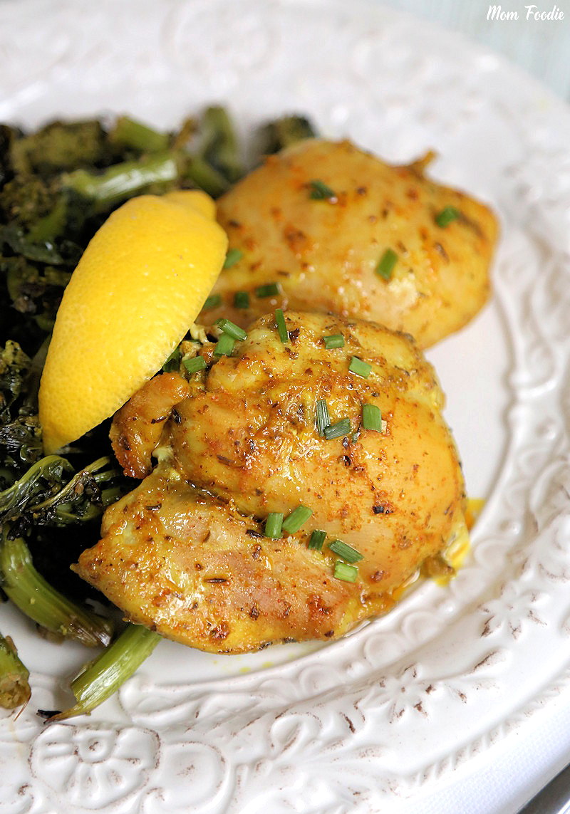 Cast Iron Chicken Thighs Recipe: Baked Turmeric Chicken Thighs