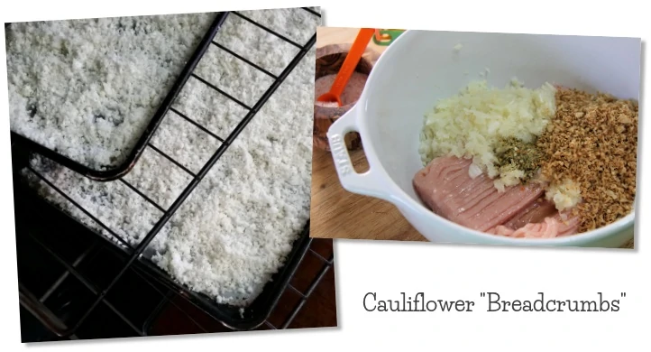 Cauliflower breadcrumbs