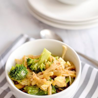 Chicken Broccoli Cheese Casserole