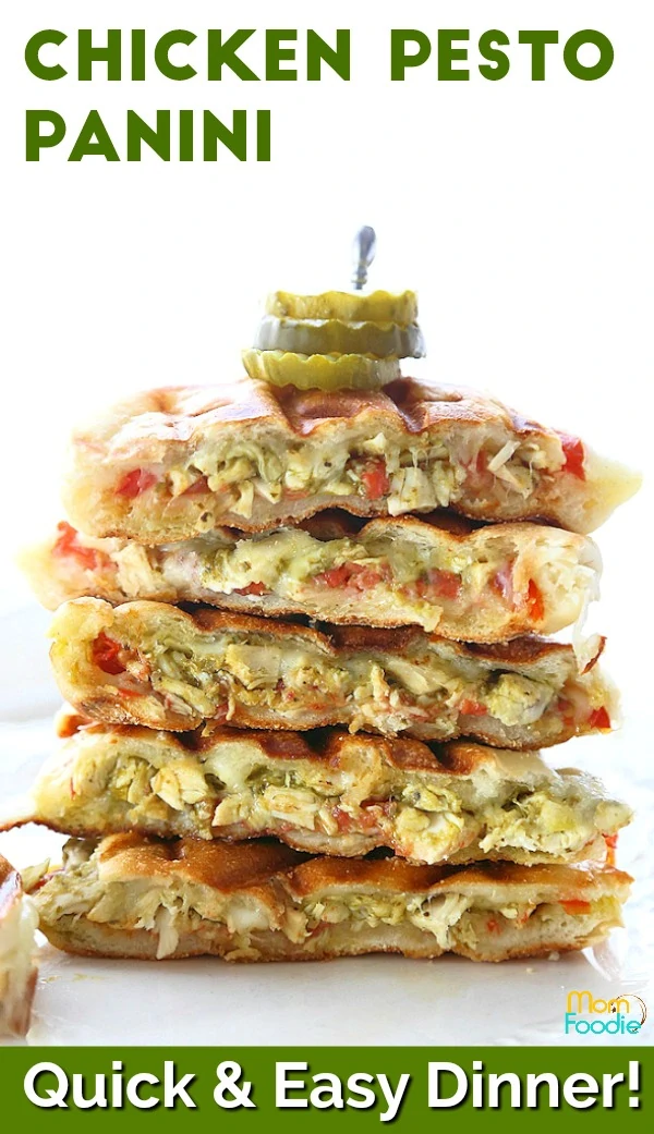 Chicken Pesto Panini Pinterest