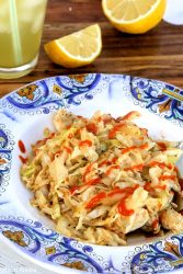 Chicken and cabbage stir fry