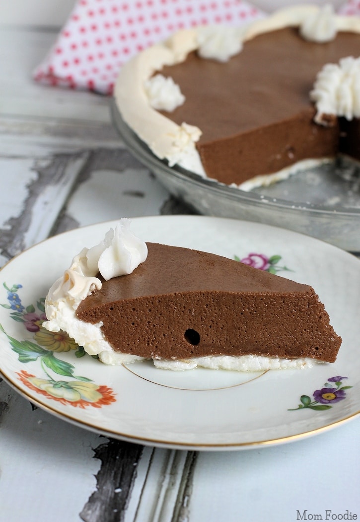 Chocolate Angel Pie Non-Dairy Recipe