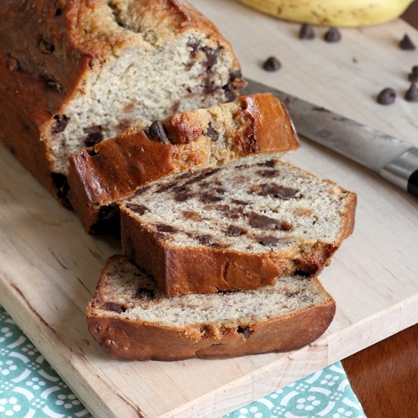 Chocolate Chip Banana Bread Recipe Mom Foodie
