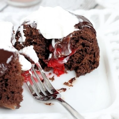 Chocolate Covered Cherry Cake