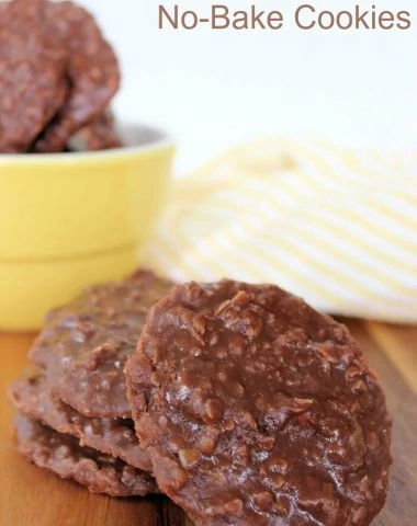 Chocolate Peanut Butter No-Bake Cookies Recipe