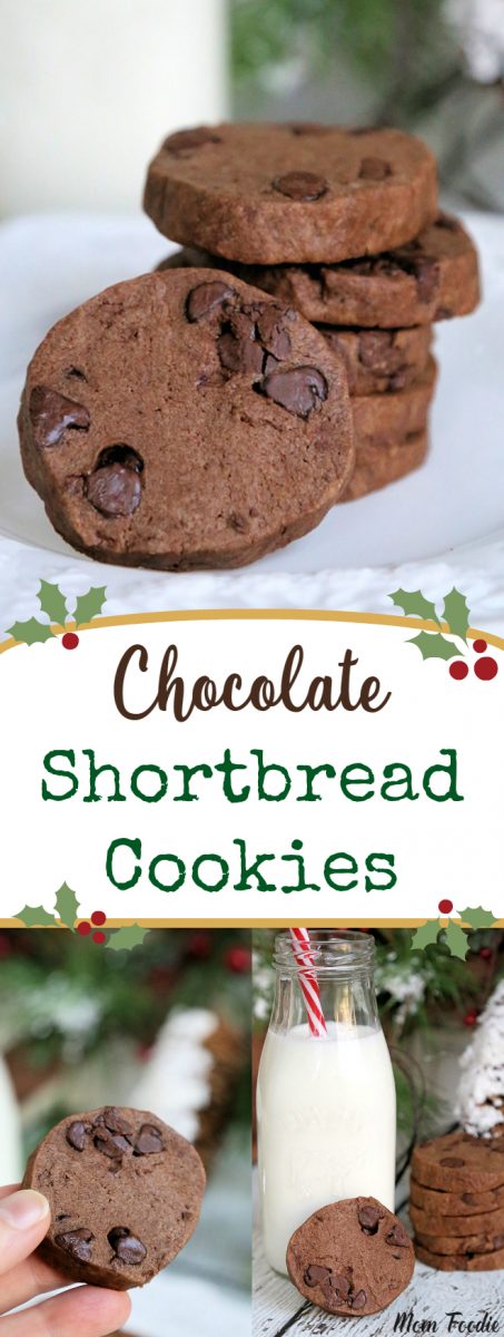 Double Chocolate Shortbread Cookies Recipe - Mom Foodie