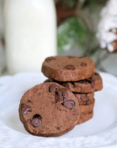 Chocolate Shortbread cookies