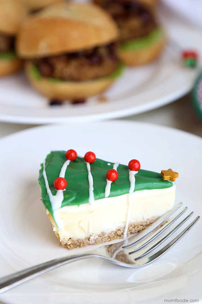 Christmas Tree Cheesecakes... Holiday Hack! - Mom Foodie