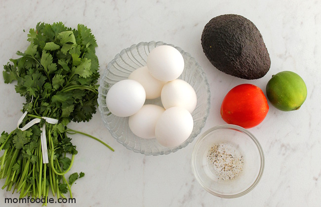 Christmas Deviled egg ingredients