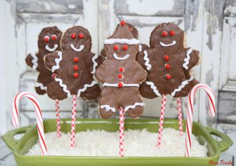 Christmas Rice Krispies Treats - Gingerbread Boy