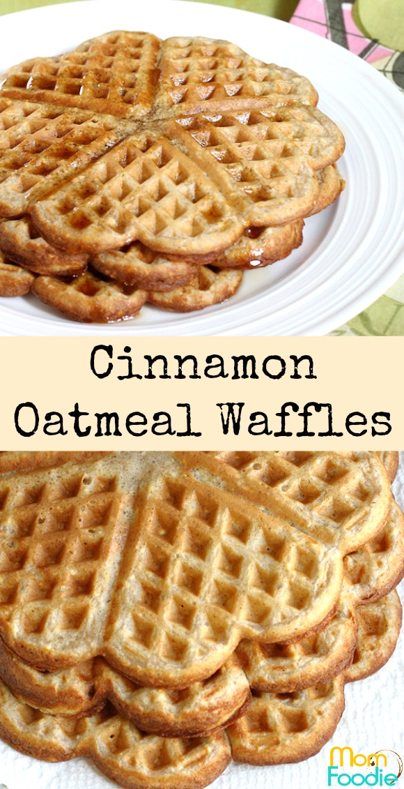 Cinnamon Oatmeal Waffles