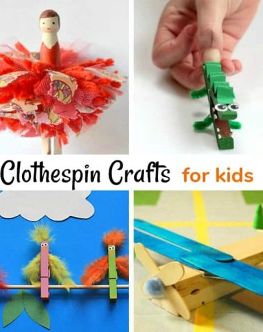 Clothespin Crafts Kids