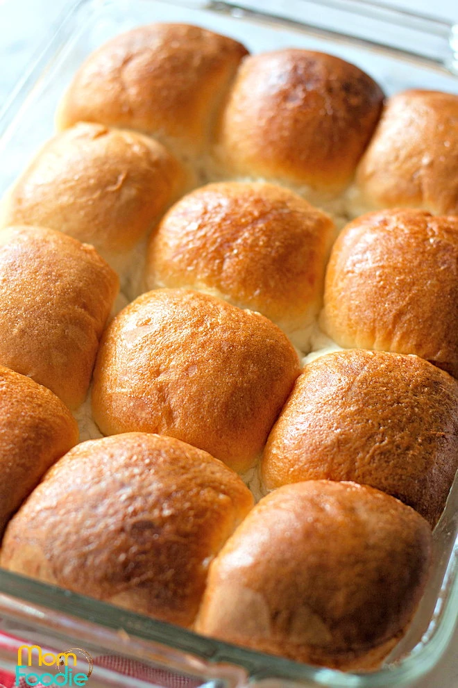 Samoan Coconut buns - Pani Popo golden brown