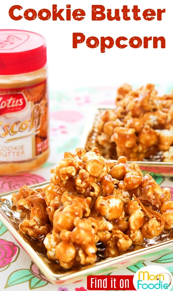 Cookie Butter Popcorn Pinterest