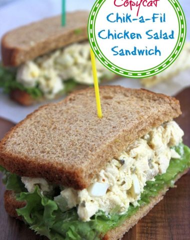 Copycat Chik-fil-a Chicken Salad Sandwich