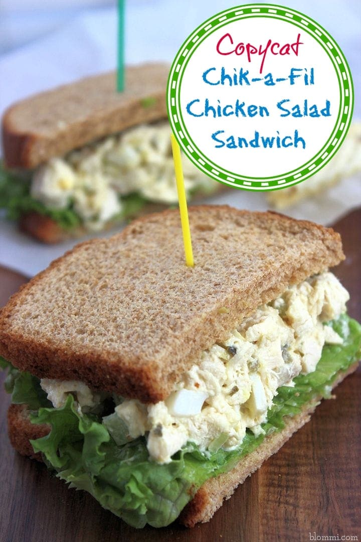 Copycat Chik-fil-a Chicken Salad Sandwich