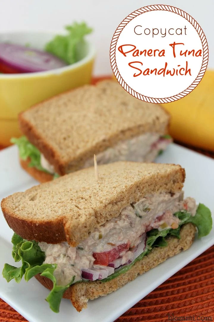 Copycat Panera Tuna Sandwich recipe