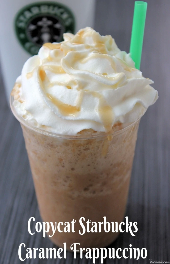 starbucks caramel frappuccino recipe