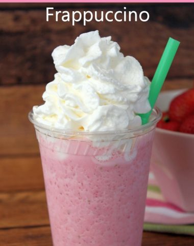 Copycat Starbucks Strawberries & Creme Frappuccino Recipe