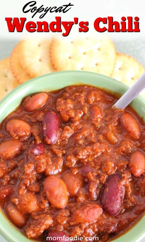 Copycat Wendy's Chili Recipe