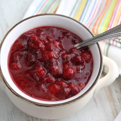 Cranberry Orange Sauce recipe
