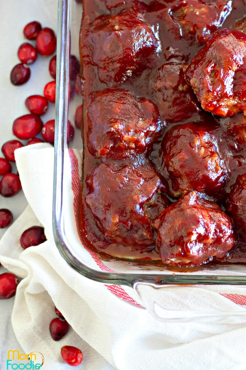 Cranberry Meatballs Mom Foodie