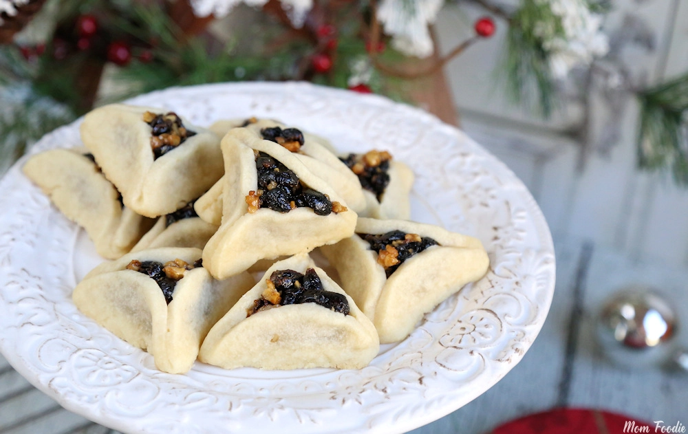 Cranberry Walnut Filled Shortbread Cookies