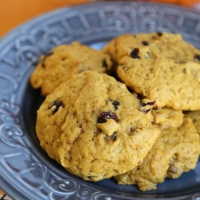 Cranberry Walnut Pumpkin Cookies Recipe