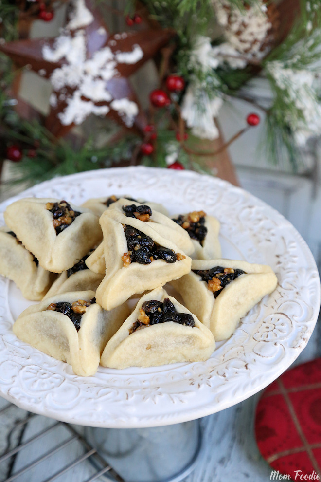 Cranberry Walnut Stuffed Shortbread cookies