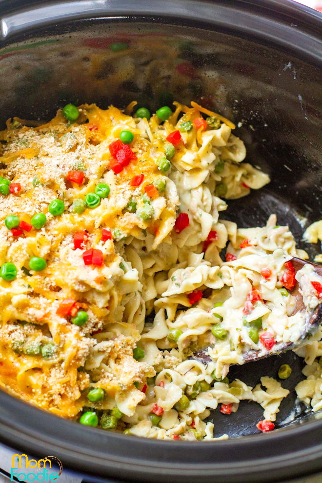 Crock Pot Tuna Casserole