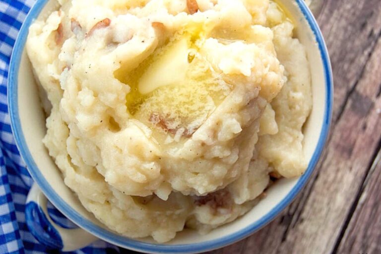 Crock Pot Mashed Potatoes Easy Side Dish Mom Foodie