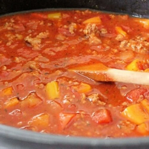 Crockpot spaghetti sauce