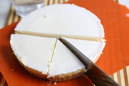 Cutting Cheesecake for Tree Shapes